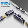 USB4.0 Typ-C Magnetisk Laddningsadapter