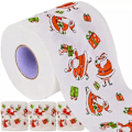 Miniatyrbillede 1 af 2: [NT] 4-pak - Juletoiletpapir