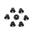 Miniatyrbilde 2 av 3: 25 stk fotballsko erstatningspigger 13 mm fotballsko knotter pigger for 5 mm gjengede løpesko-WELLNGS/NT/