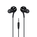 Miniatyrbild 1 av 2: Trådbundna hörlurar med 3,5 mm-kontakt Samsung Stereo In-Ear Kontrollknappar Svart