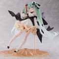 Vocaloid Hatsune Miku Actionfigur Samling 21cm Anime Kawai hvit one size hvit one size