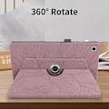 Pikkukuva 4 / 4: Uusi pyörivä Samsung-kotelo Galaxy Tab S6 Lite 2022/2020 10,4 tuuman SM-P610/P613/P615/P619 - 360 astetta, vaaleanpunainen_NN