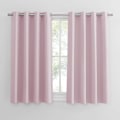 Miniatyrbilde 2 av 5: 2 stk. blendingsgardiner (Rosa 132*60cm)