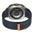 Miniatyrbillede 1 af 2: [NT] Stilfuldt nylonarmbånd til Samsung Galaxy Watch Ultra - 22mm Mørkeblå