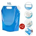 2 st 10 Liter Vattenpåse / Vattendunkar / NC/