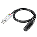 Pikkukuva 4 / 4: Lixada USB - DMX-liitäntäadapteri - LED DMX512 Tietokone PC-näyttämövalaisimen ohjain himmennin-WELLNGS/NT/