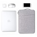 Miniatyrbillede 2 af 2: [NT] Laptopfodral 14,1 tommer/15,4 tommer canvas Grå