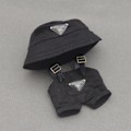 Miniatyrbild 1 av 7: /NC/Högkvalitativa Lyxiga Designer Labubu Kläder med Bucket Hats 2-Dels Set Outfit Labubu Kläder i Grossistled Black