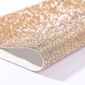 Miniatyrbilde 1 av 4: [NT] Glitrende Krystall Rhinestone Tape Krystall Rhinestone Teip Sterk Selvklebende Teip for DIY-Dekorasjon Champagne 2cm