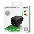 Miniatyrbild 2 av 2: [NT]SMART H utomhusplugg WiFi IP44 1xCEE 7/3 13A svart/grön