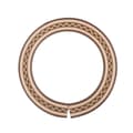 93mm Innerdiameter Klassisk Gitarr Träinlägg Ljudhål för Akustisk Klassisk Gitarr Tillbehör