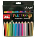 /Hc/24-pack - Färgpennor / Pennor - Olika färger, multifärg