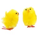 Creative Easter Chicks Yellow 3 cm 12 pcs Gul Tyg, Plast