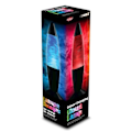 Miniatyrbilde 2 av 2: [NT] Molnig LED-lampe / Lavalampe - Fargeskiftende - 37 cm