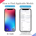 Miniatyrbillede 3 af 4: Erstatningsskærm til iPhone 13 incell TX LCD sort black