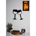 Miniatyrbild 1 av 2: Dekorativ LED-belysning Vinglas - Gul_NN