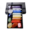 Miniatyrbilde 3 av 4: [NT] Kristallstein gaveeske Multipurpose Naturlig Ametyst Rose Quartz Chakra Steiner Dekor For Hjem Stue Kontor
