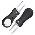 2-pack Greenlagare / Divot tool + markeringsknapp Svart black