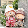 Miniatyrbild 2 av 7: /NC/Ny Design Labubu Klädset och Tillbehör Lyx Designer Labubus Klädset för LaBubu Docka Med Gåvor 12(ONLY CLOTHES no shoes)