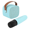 Miniatyrbillede 3 af 3: Bærbar Bluetooth Karaoke-højttaler med 1 trådløs mikrofon