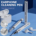 Miniatyrbilde 2 av 4: [NT] Lite Gap Cleaner Kit Bærbar Penn Design 3-i-1 multifunksjonelle rengjøringsverktøy Blå