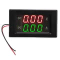 NA/YB4835VA Digital Voltmeter Amperemeter DC 600V 100A Decimalpunkts Automatisk Växling Dubbel Display Ström Voltmeter