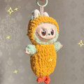 Miniatyrbild 3 av 5: /NN/Lämplig för första/tredje generationen av LABUBU söta kläder, friterade räkbebiskläder (docka ingår ej) Fried Shrimp Dress (Straight)