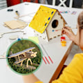Miniatyrbillede 2 af 2: 10 stk. tynde træplader 200x200x1,5 mm træemne til Cricut Maker træhåndværk maling graverede modelbygningsprojekter