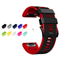 Miniatyrbild 2 av 4: /NN/22 26mm Silikonarmband för Garmin Fenix 7x 6 5 6X Pro 5X Plus Fenix 3HR Snabbfäste Armband för Garmin Enduro 2 Band B 26mm bredd rem