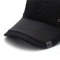 Miniatyrbilde 2 av 3: 2 ST Mellomalder caps med vindtette øreklaffer SVART&GRÅ black&grey