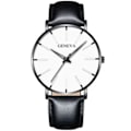 Miniatyrbillede 1 af 4: Genève Herremode Ultratynde Ure Enkle Herre Business Mesh Bælte Quartz Ur Mand Armbåndsur Ur Relogio Masculino Type 16