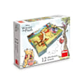 Miniatyrbillede 1 af 2: Dino Cube Puslespil 12 stk. Peter Plys og venner_NN