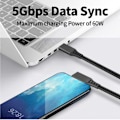 Miniatyrbilde 2 av 2: [NT] Link-kabel USB-C for Oculus Quest 2 Svart 5 meter