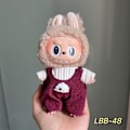 Pikkukuva 7 / 7: /NC/Labubu Vaatteet Mekko Labubu Merkki Asu Vaatteet 17cm Pehmolelu Pieni Tuoksu Tuuli Hihna Hame Setti Labubu Vaatteet 11