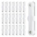 Magnets for fly screens, 22-pack self-adhesive magnetic strips, permanent magnets for fly screens