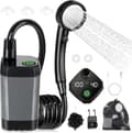 Portabel campingdusch - Bärbar dusch för camping - 6000mAh