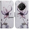 Miniatyrbillede 1 af 2: /NN/Pung-etui til Honor X9c 5G med mønstertryk i læder Multicolor Style B