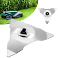 Miniatyrbillede 1 af 2: /Hc/2-Pack - Kniv til Robomow RS/MS – Græsslåmaskinekniv Sølv
