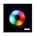 Miniatyrbillede 1 af 2: 4 stk. Flash Inline Skate Hjul 90A LED Lysende Skate Hjul 80 76 72 68 80mm Multicolour
