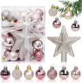 Christmas Tree Balls for Christmas Tree, Hanging Decorations, 30 Pieces Christmas Tree Ornaments