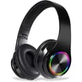 Trådlösa Bluetooth Hörlurar Over Ear Vikbara Lätta med Mikrofon FM SD/TF Kompatibel med PC
