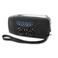 Miniatyrbild 1 av 2: /Hc/ Vevradio med solcellsladdare, nödradio & powerbank endast vevradio