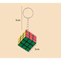 Pikkukuva 3 / 3: 3 cm pieni Rubikin kuutio 3 tasoa avaimenperällä Rubikin kuution riipus opettavainen lelu lasten älykkyys Rubikin kuutio (ilman avaimenperää) Without keychain/NT/