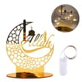 Eid Mubarak-prydnader Ramadan Dekoration 4 4