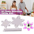 Miniatyrbillede 2 af 5: [NT] Blomsterskæringsmatrice DIY Kulstofstål Form til kortfremstilling Scrapbooking Julegaver DC-1740