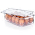 Miniatyrbilde 1 av 2: Praktisk eggoppbevaring med lokk - rommer opptil 15 egg