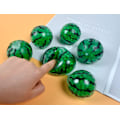 Miniatyrbild 2 av 2: 1 st Vattenmelon Klämballs Mini Roliga Fidget Sensory Pinch Stretch Vattenmelon Leksaker Ångestlindring Squeezing Squishy