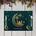 2 st Eid Mubarak Bordstabletter 32x42cm