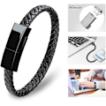 Miniatyrbilde 2 av 4: Armbånd USB-ladekabel for iPhone Xs/XR/X/8/8Plus/7 M