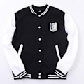 Miniatyrbild 2 av 4: Attack On Titan Basebolluniform Anime Sportkläder för Män Lös Oversize X-5xl Sportkläder Personlighet Fickjacka Manlig 5xL_ NN